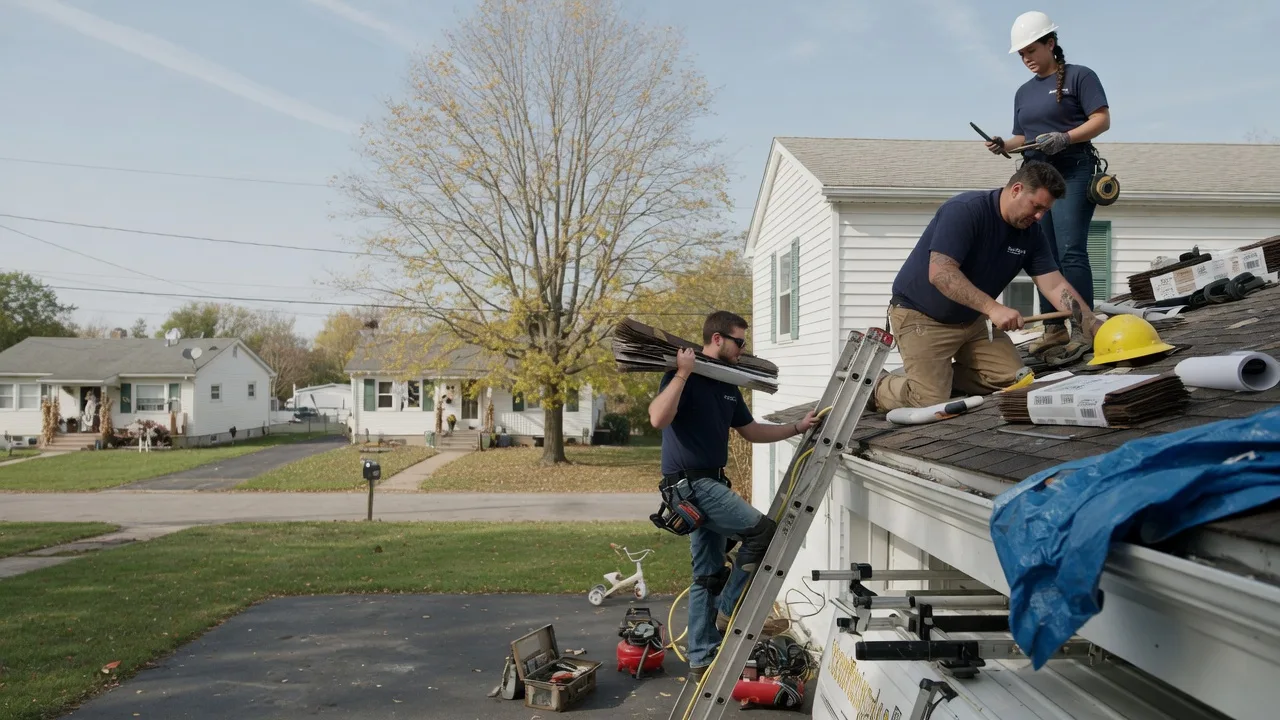 Local Roofing Contractors in Roxana, IL near me